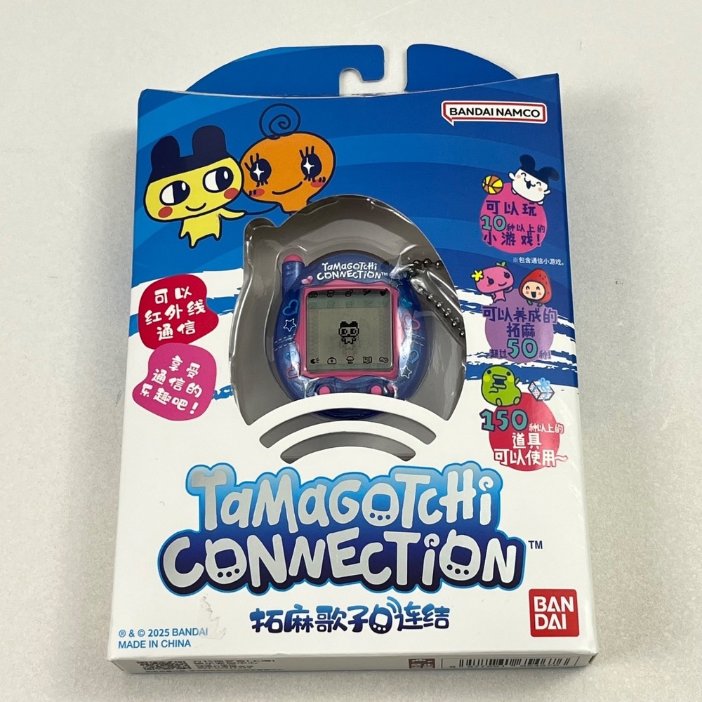 Tamagotchi Connection Clear Retro Virtual Reality Pet - Japanese Ver US Seller
